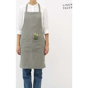 Lněná zástěra Khaki – Linen Tales obraz