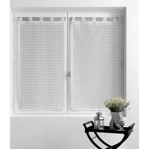 Bílé voálové záclony v sadě 2 ks 60x90 cm Pomponella – douceur d'intérieur obraz