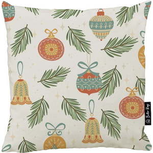 Povlak na polštář s vánočním motivem 45x45 cm Retro Cute Ornaments – Butter Kings obraz