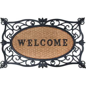 Rohožka z kokosového vlákna 45x45 cm Welcome - Esschert Design obraz