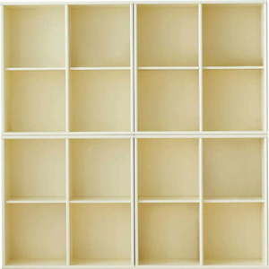 Světle žlutá závěsná knihovna 70x70 cm Mistral – Hammel Furniture obraz