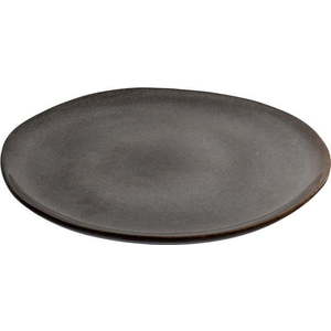 Šedé talíře z kameniny v sadě 4 ks ø 21 cm Selma – House Nordic obraz