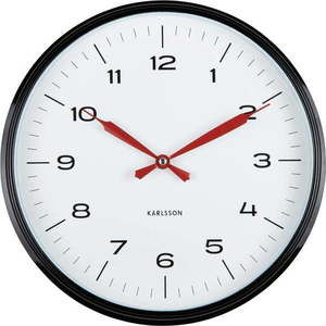 Nástěnné hodiny ø 30 cm Modern Factory – Karlsson obraz