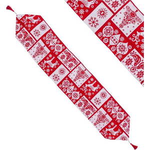 Běhoun na stůl s vánočním motivem 33x180 cm Figures – Casa Selección obraz