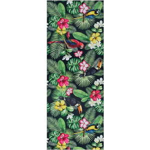 Zelený koberec běhoun 52x200 cm Sprinty Tropical – Universal obraz