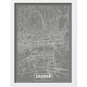 Obraz 40x55 cm Zagreb – Wallity obraz