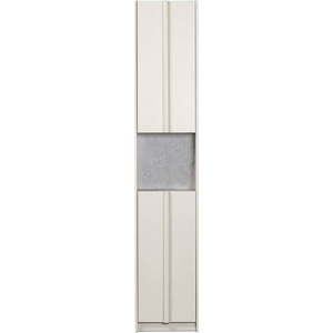 Krémová modulární skříňka z borovicového dřeva 40x210 cm Basu – WOOOD obraz