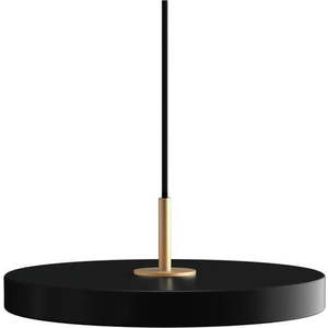 Černé LED závěsné svítidlo s kovovým stínidlem ø 31 cm Asteria Mini – UMAGE obraz