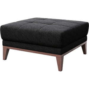 Antracitově šedá podnožka MESONICA Musso Tufted obraz
