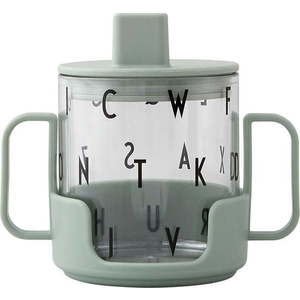 Zelený dětský hrnek Design Letters Grow With Your Cup obraz
