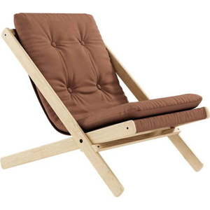 Skládací křeslo Karup Design Boogie Raw/Clay Brown obraz