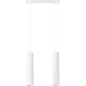 Bílé závěsné svítidlo Gleam – Nice Lamps obraz