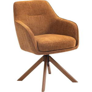 Oranžové jídelní židle v sadě 2 ks Avola – Unique Furniture obraz