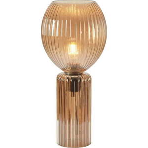 Stolní lampa jantarová se skleněným stínidlem (výška 40 cm) Toulipa – Markslöjd obraz
