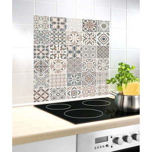 Skleněný kryt na stěnu u sporáku Wenko Splashback Tile obraz