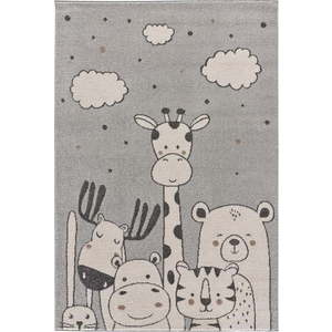 Světle šedý dětský koberec 120x170 cm Beats – Universal obraz