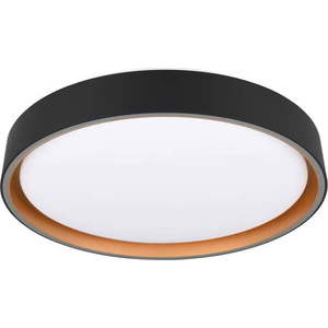 Černé LED stropní svítidlo ø 40 cm Felis – Trio obraz