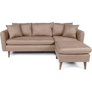 Světle hnědá pohovka 215 cm Sofia – Balcab Home obraz