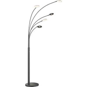 Černá LED stmívatelná stojací lampa (výška 225 cm) Dent – Fischer & Honsel obraz