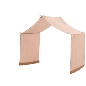 Světle hnědý bavlněný dětský závěs k posteli 86x414 cm Forrest – Vipack obraz