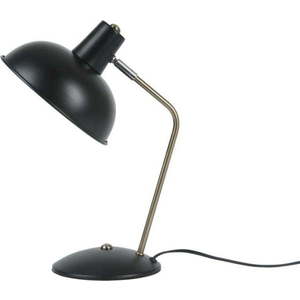 Černá stolní lampa Leitmotiv Hood obraz