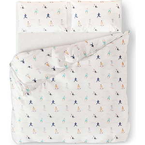 Flanelové povlečení na dvoulůžko/prodloužené 200x220 cm Snuggy Aspen – Restilo obraz