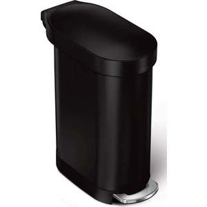 Pedálový ocelový odpadkový koš 45 l Slim – simplehuman obraz