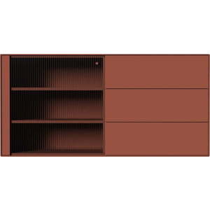 Závěsná komoda v cihlové barvě 120x59 cm Edge by Hammel – Hammel Furniture obraz