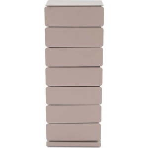 Šedo-béžová kovová komoda 37x98, 5 cm Joey – Spinder Design obraz