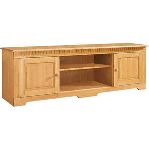 TV stolek z borovicového dřeva v přírodní barvě 175x55 cm Lisa – Støraa obraz