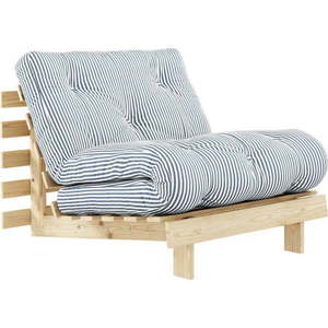 Bílé/světle modré křeslo Roots – Karup Design obraz
