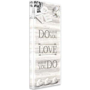 Obraz Styler Canvas Shabby Do What, 27 x 75 cm obraz