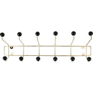 Nástěnný věšák s černými detaily PT LIVING Saturnus, délka 53, 5 cm obraz