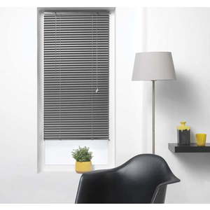 Tmavě šedá kovová žaluzie 90x180 cm Venitien – douceur d'intérieur obraz