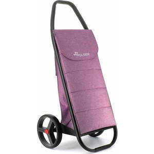 Nákupní taška na kolečkách 53 l Com Tweed Polar Black Tube – Rolser obraz