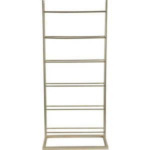 Kovový regál na víno ve zlaté barvě počet lahví 5 38x84, 5x20 cm Single Floor – PT LIVING obraz