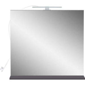 Nástěnné zrcadlo s osvětlením a poličkou 76x75 cm – Germania obraz