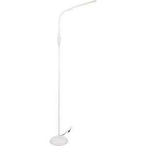 Bílá LED stojací lampa (výška 145 cm) Toro – Trio obraz