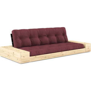 Vínová rozkládací pohovka 244 cm Base – Karup Design obraz