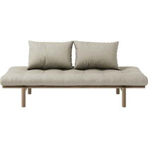 Béžová lněná pohovka 200 cm Pace - Karup Design obraz