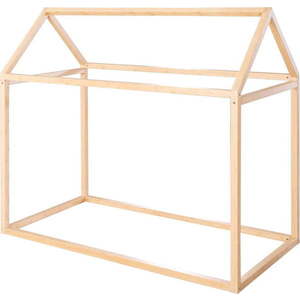 Domečková dětská postel v přírodní barvě 70x140 cm Montessori – Roba obraz