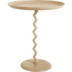 Kovový kulatý odkládací stolek ø 44 cm Zig Zag – Leitmotiv obraz
