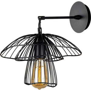 Černé nástěnné svítidlo Squid Lighting Root, výška 36 cm obraz