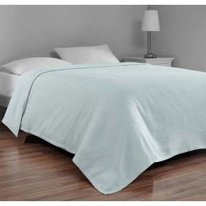 Bavlněný přehoz v mentolové barvě na dvoulůžko 200x230 cm Serenity – Mijolnir obraz