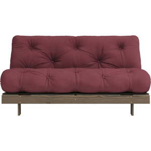 Vínová rozkládací pohovka 160 cm Roots – Karup Design obraz