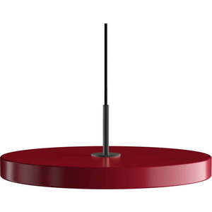 Červené LED závěsné svítidlo s kovovým stínidlem ø 43 cm Asteria Medium – UMAGE obraz