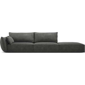 Šedá lenoška (levý roh) Vanda – Mazzini Sofas obraz