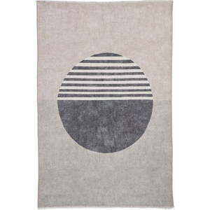 Šedý pratelný běhoun s příměsí bavlny 60x170 cm Whisper – Think Rugs obraz