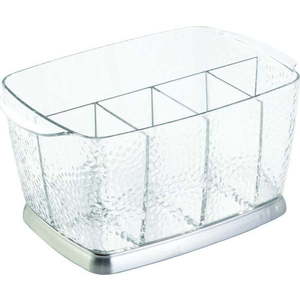 Průhledný box na příbory iDesign Rain, 15 x 23 cm obraz