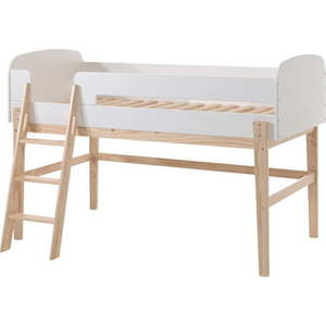 Vyvýšená postel z borovicového dřeva Vipack Kiddy, 90 x 200 cm obraz